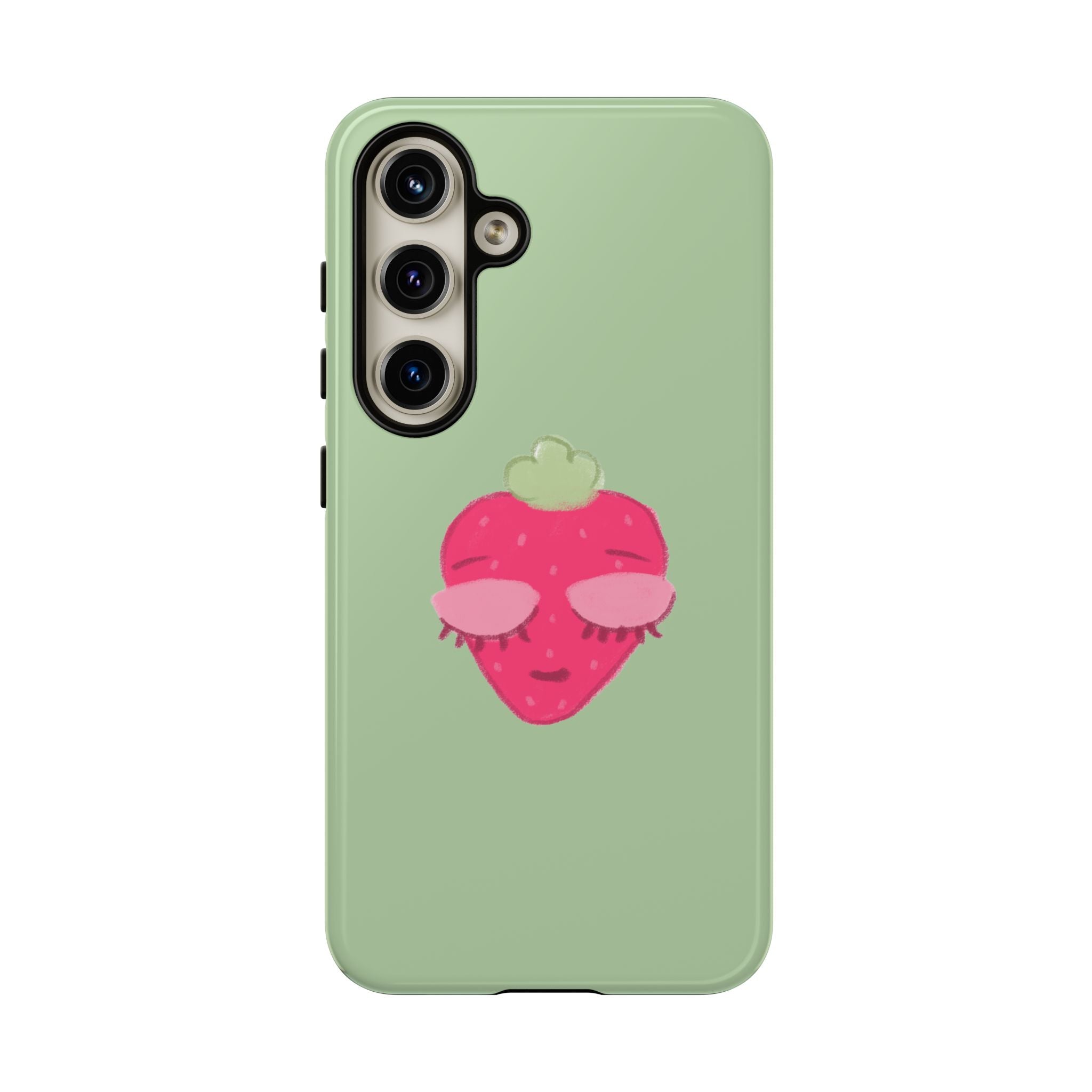 Strawberry Lashes Phone Case