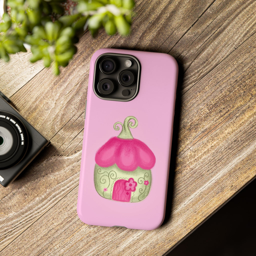 Pink Fairy House Phone Case