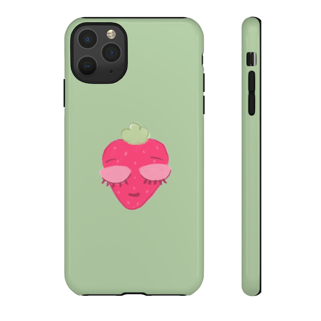 Strawberry Lashes Phone Case