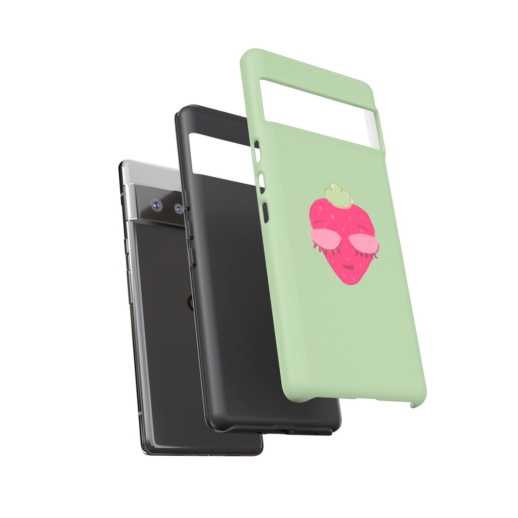 Strawberry Lashes Phone Case