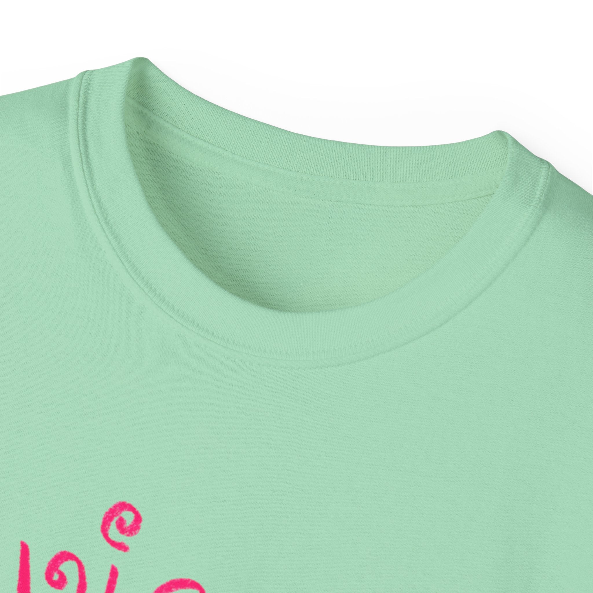 Unicorns Are Real Tee - Pink Retro Script Graphic T-Shirt