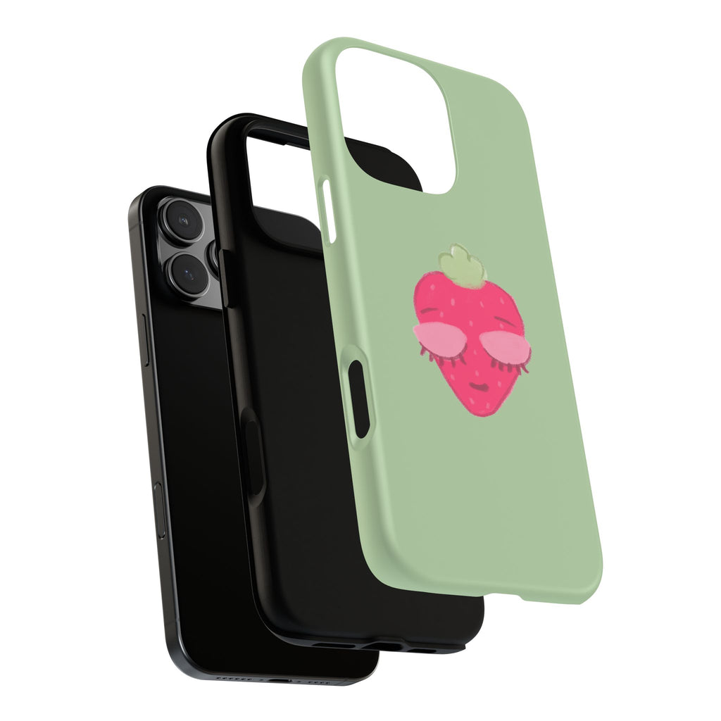 Strawberry Lashes Phone Case