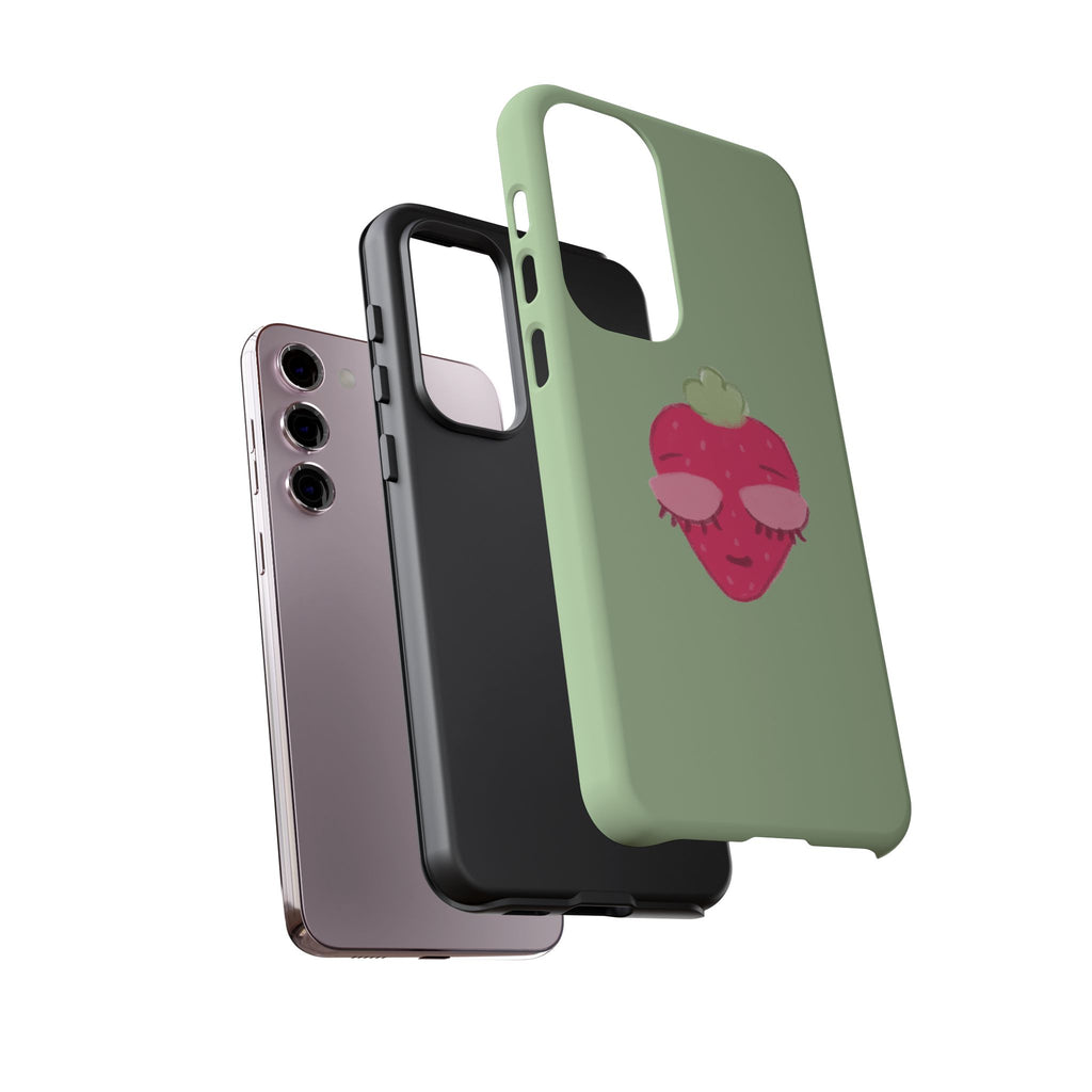 Strawberry Lashes Phone Case