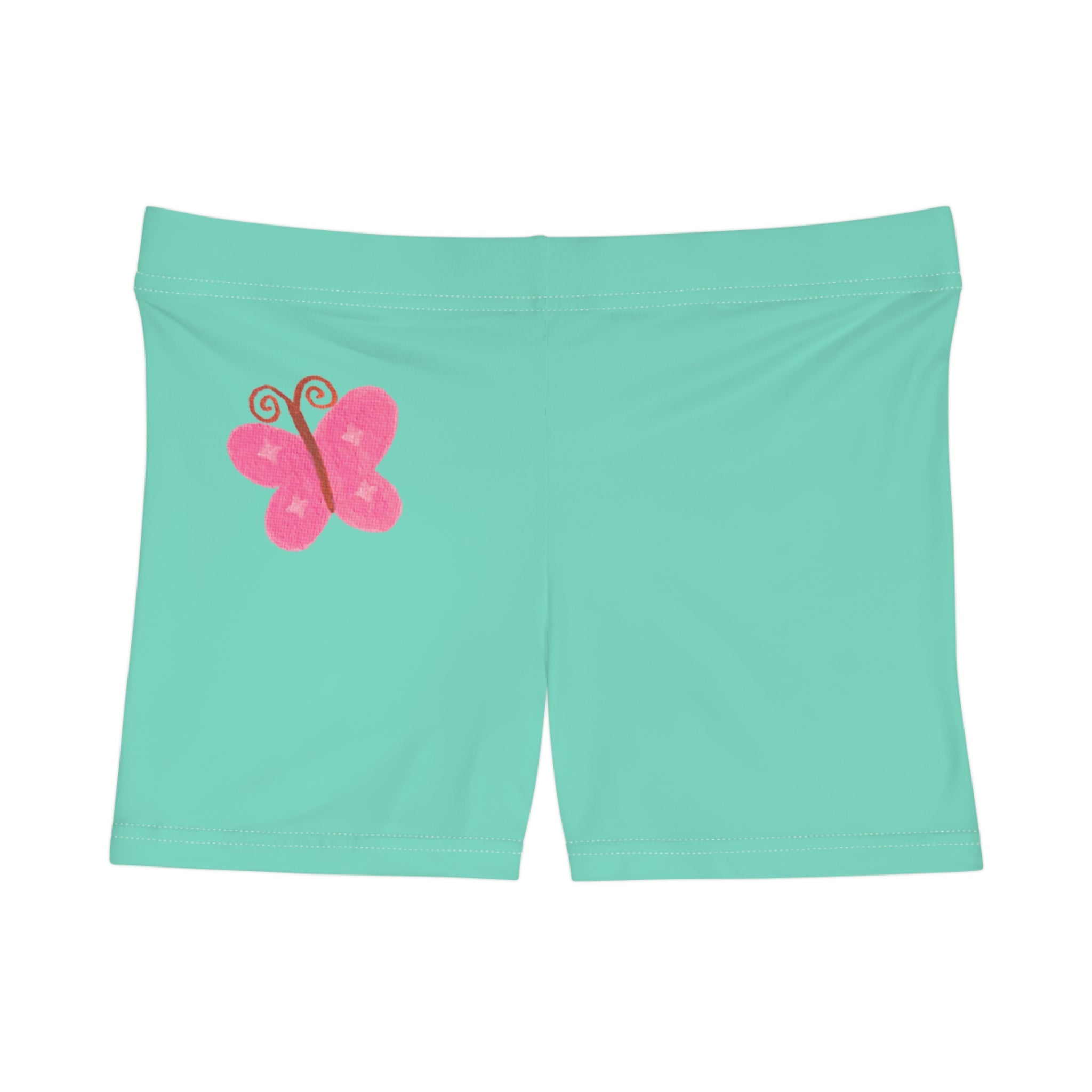 Aqua Butterfly Women's Shorts