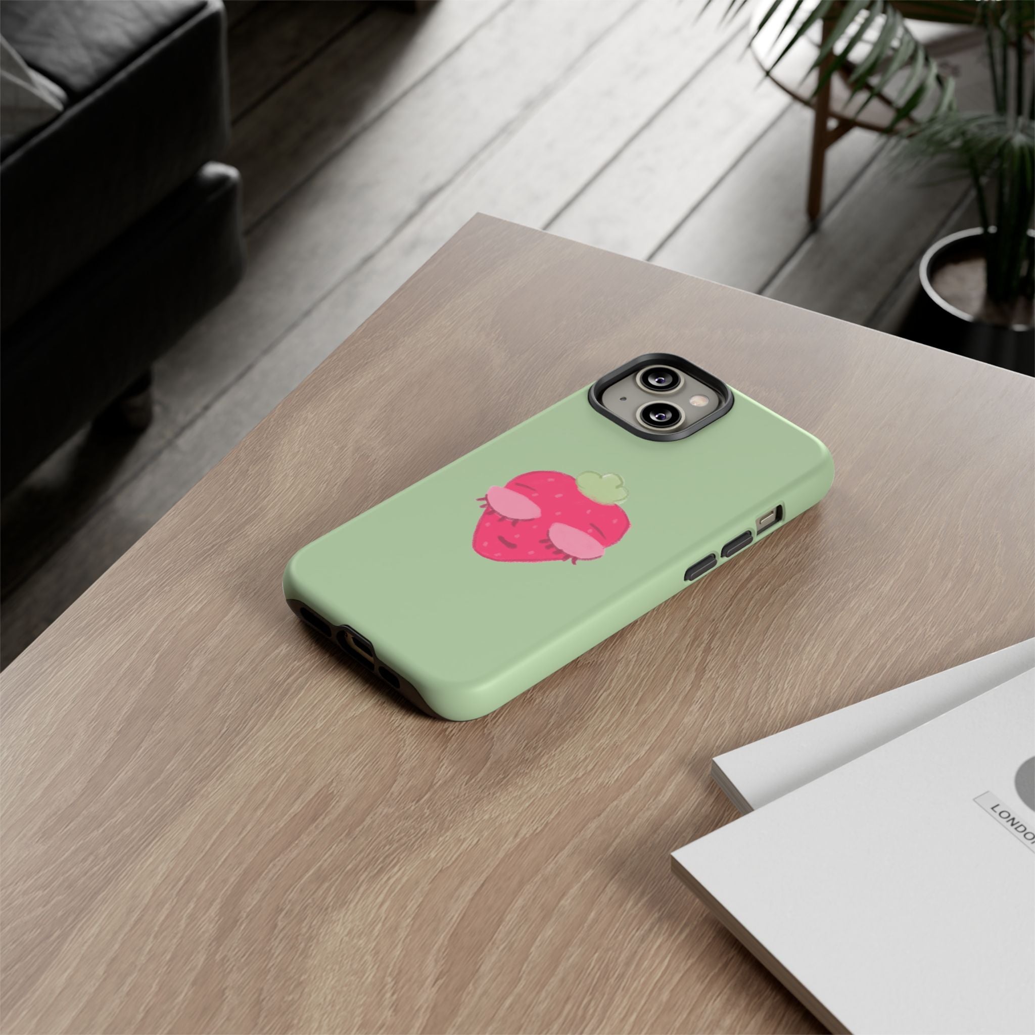 Strawberry Lashes Phone Case