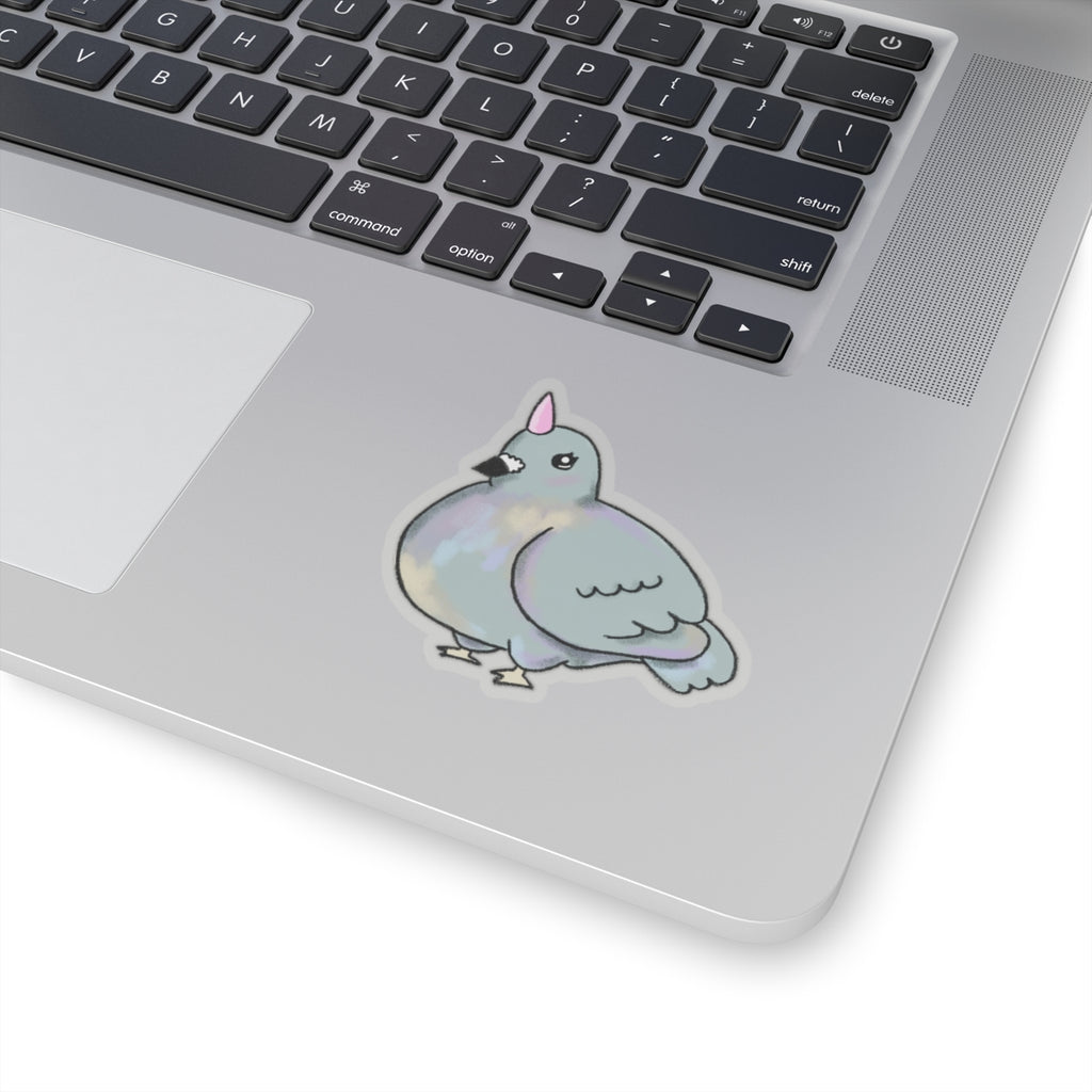 Pigeon Kiss-Cut Sticker