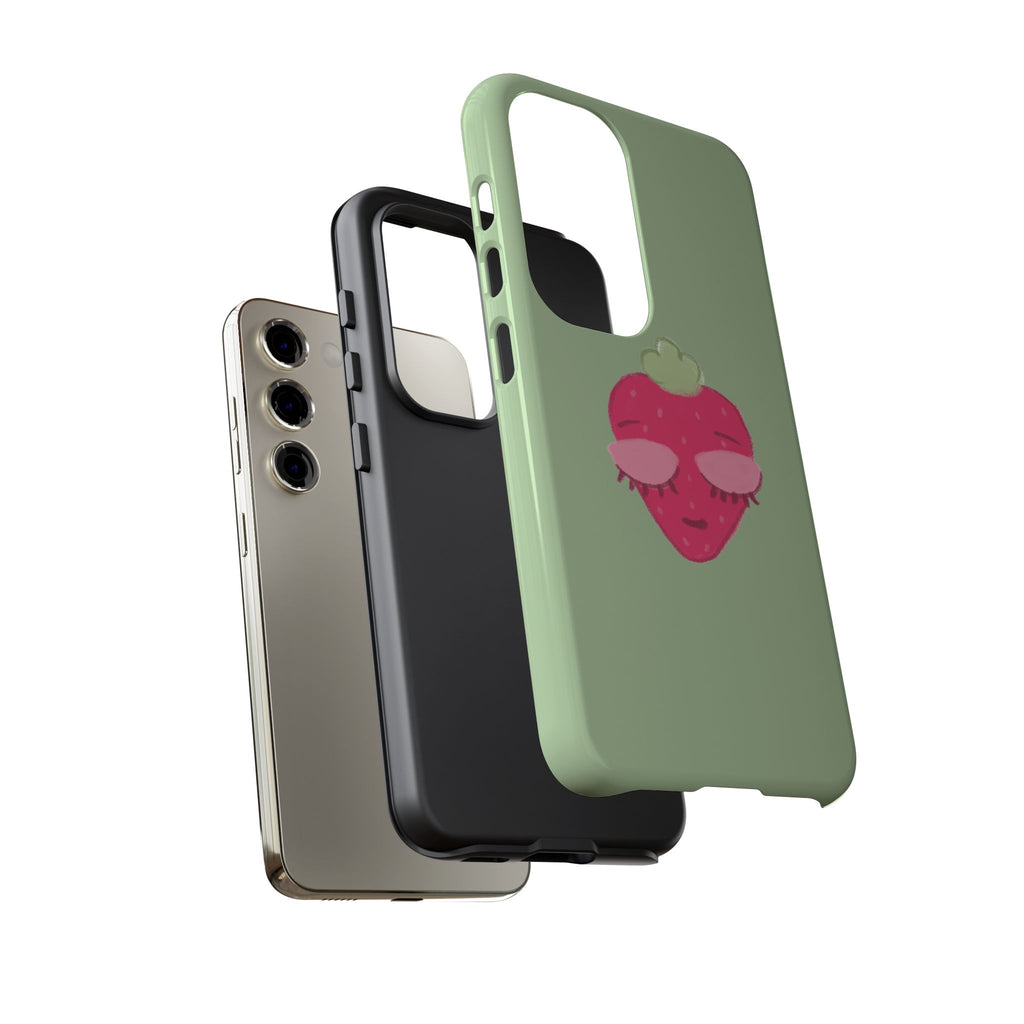 Strawberry Lashes Phone Case