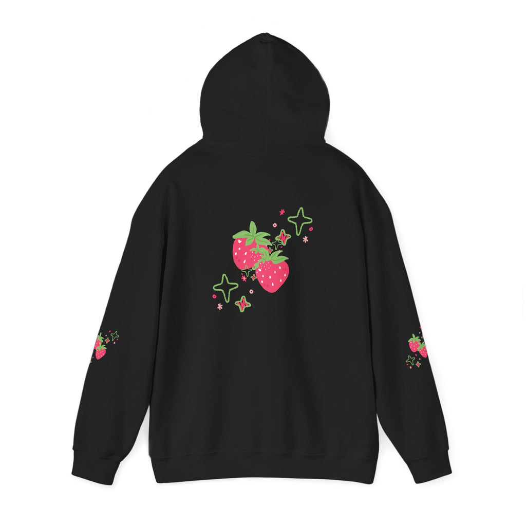 Strawberry Summer Hooded Sweatshirt