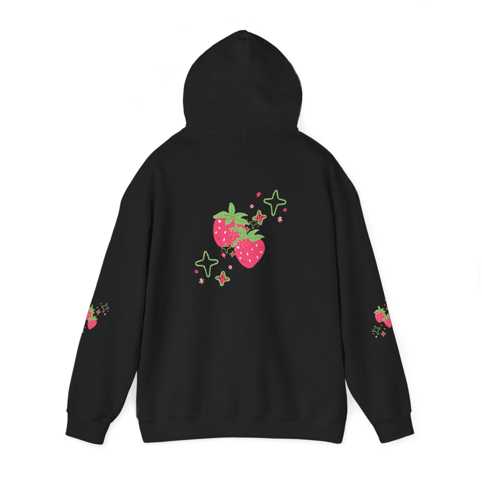 Strawberry Summer Hooded Sweatshirt