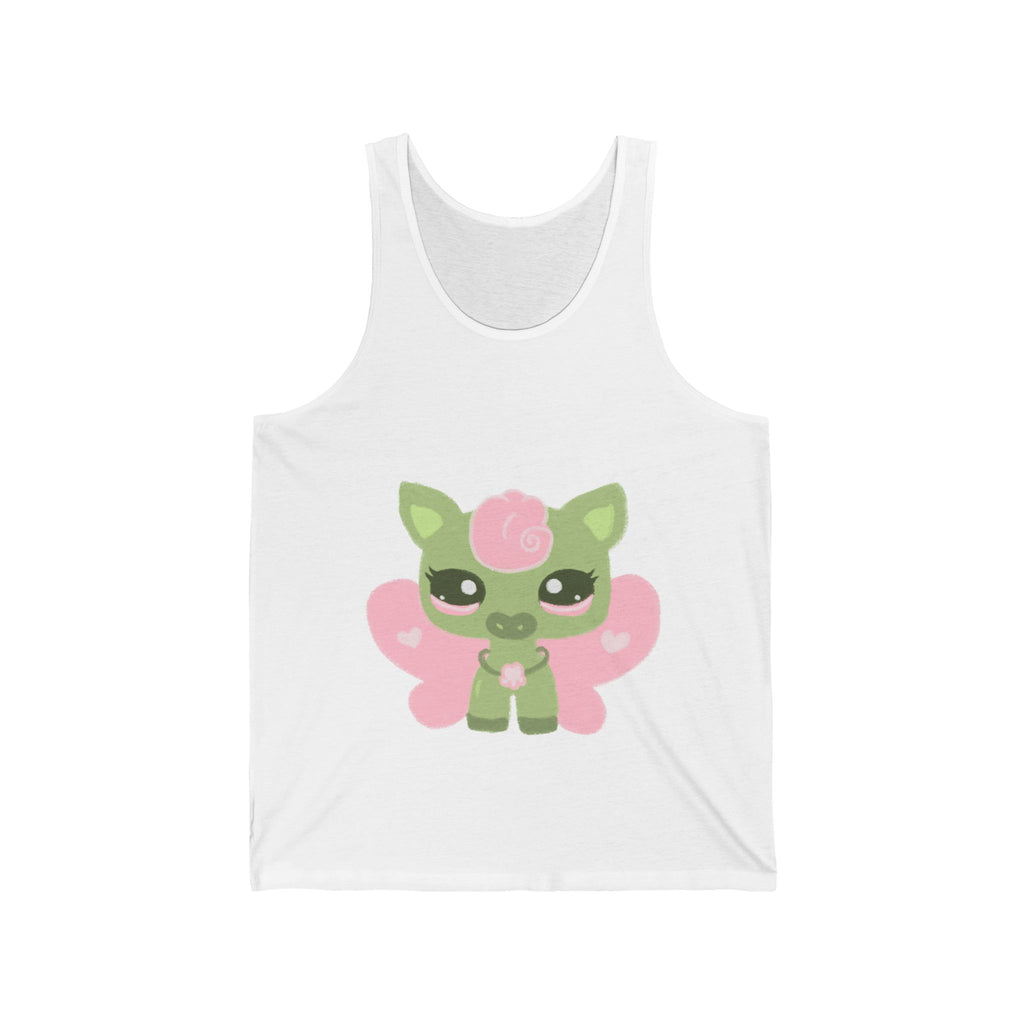 Cute Tank Top - Moo Fairy Graphic