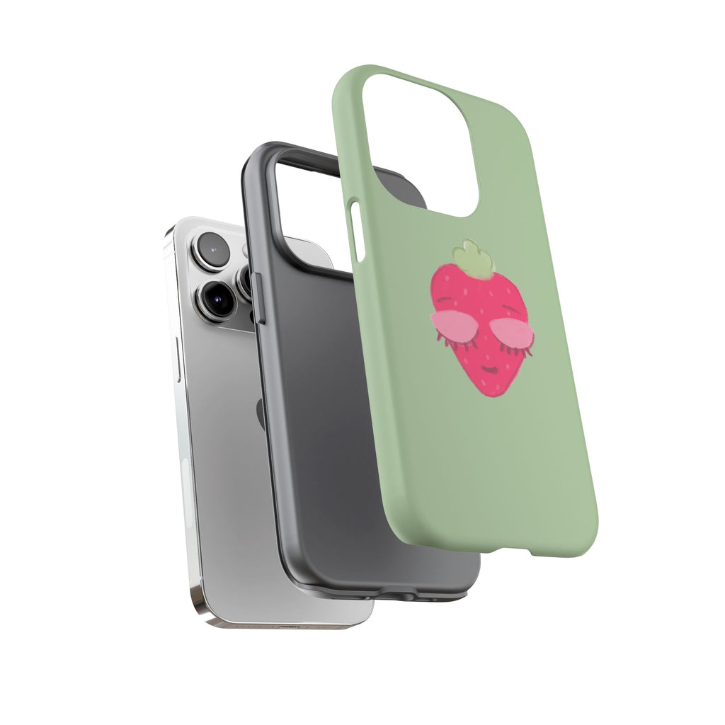 Strawberry Lashes Phone Case