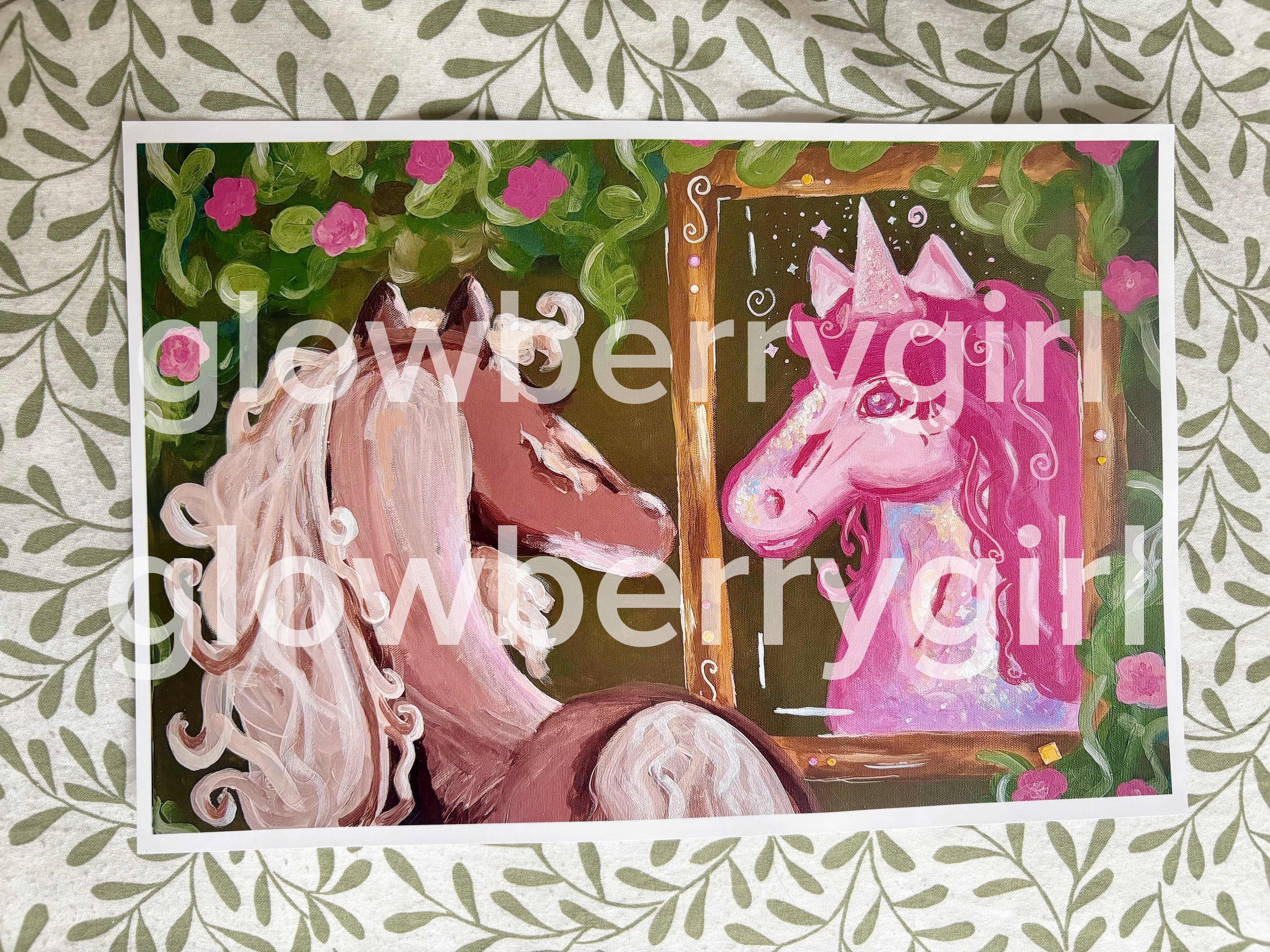 The Mirror Doesn’t Lie - Print