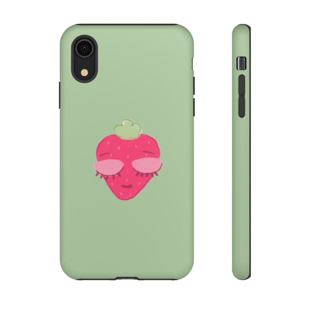 Strawberry Lashes Phone Case