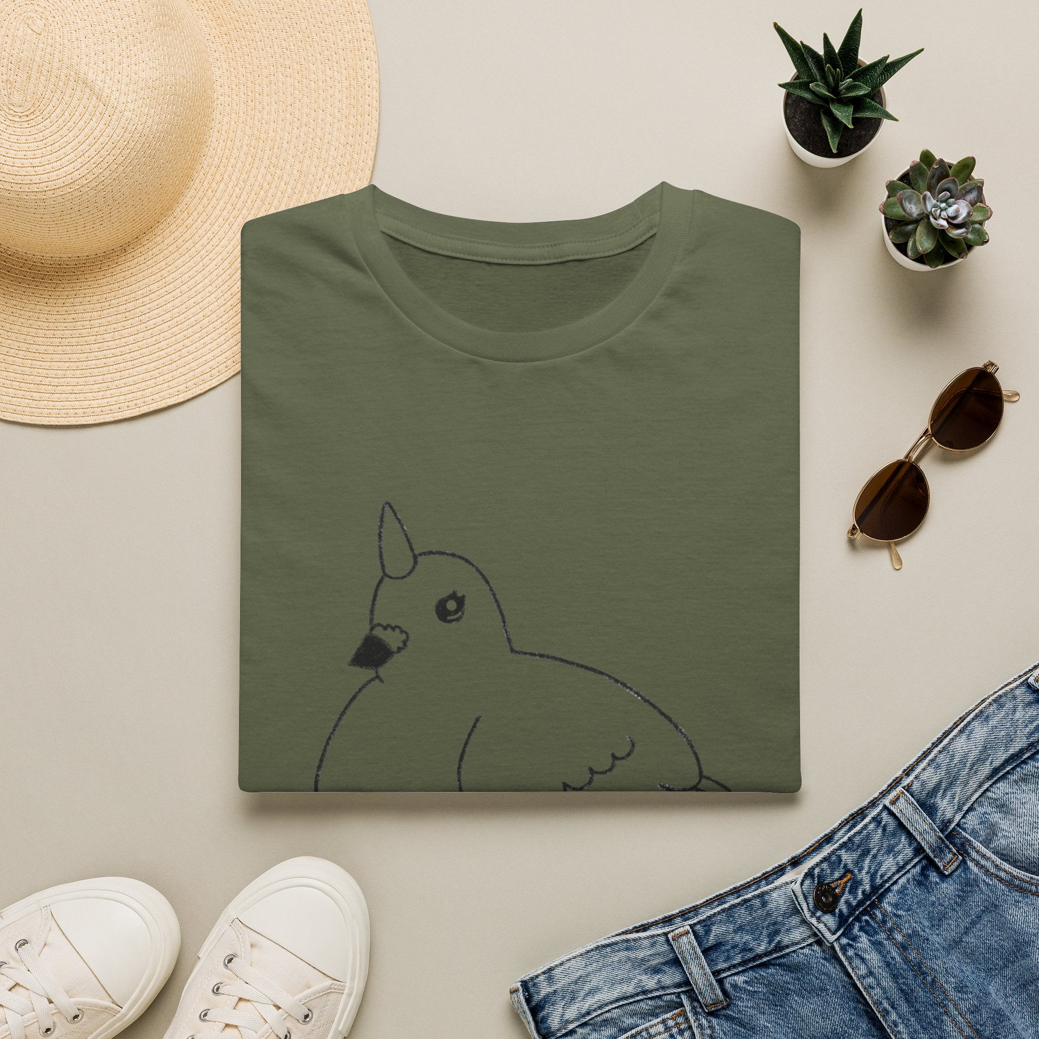 Unicorn Pigeon Graphic Shirt