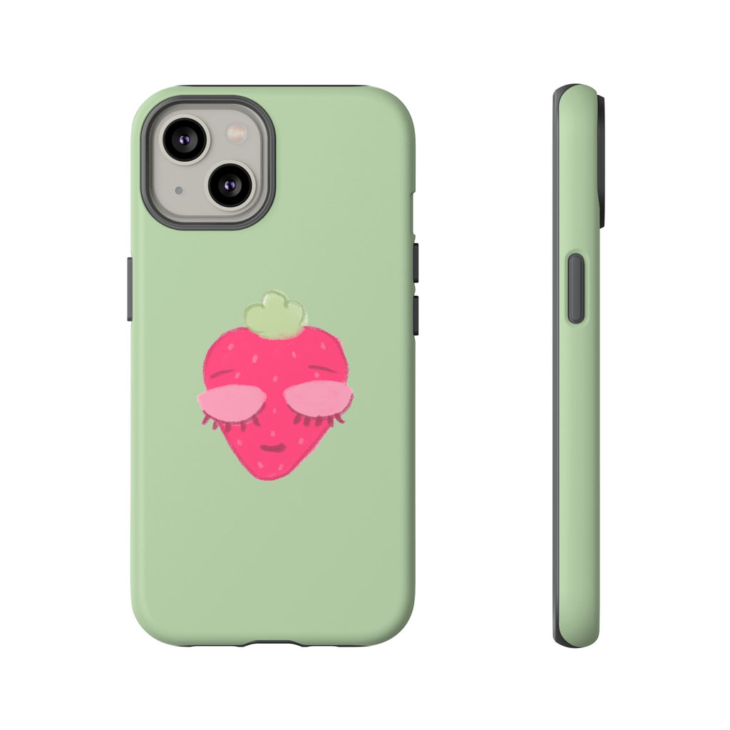 Strawberry Lashes Phone Case