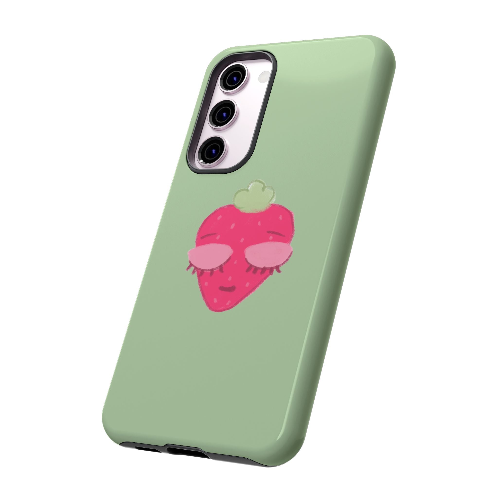 Strawberry Lashes Phone Case