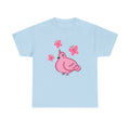 Pink Butterfly Unicorn Pigeon Shirt