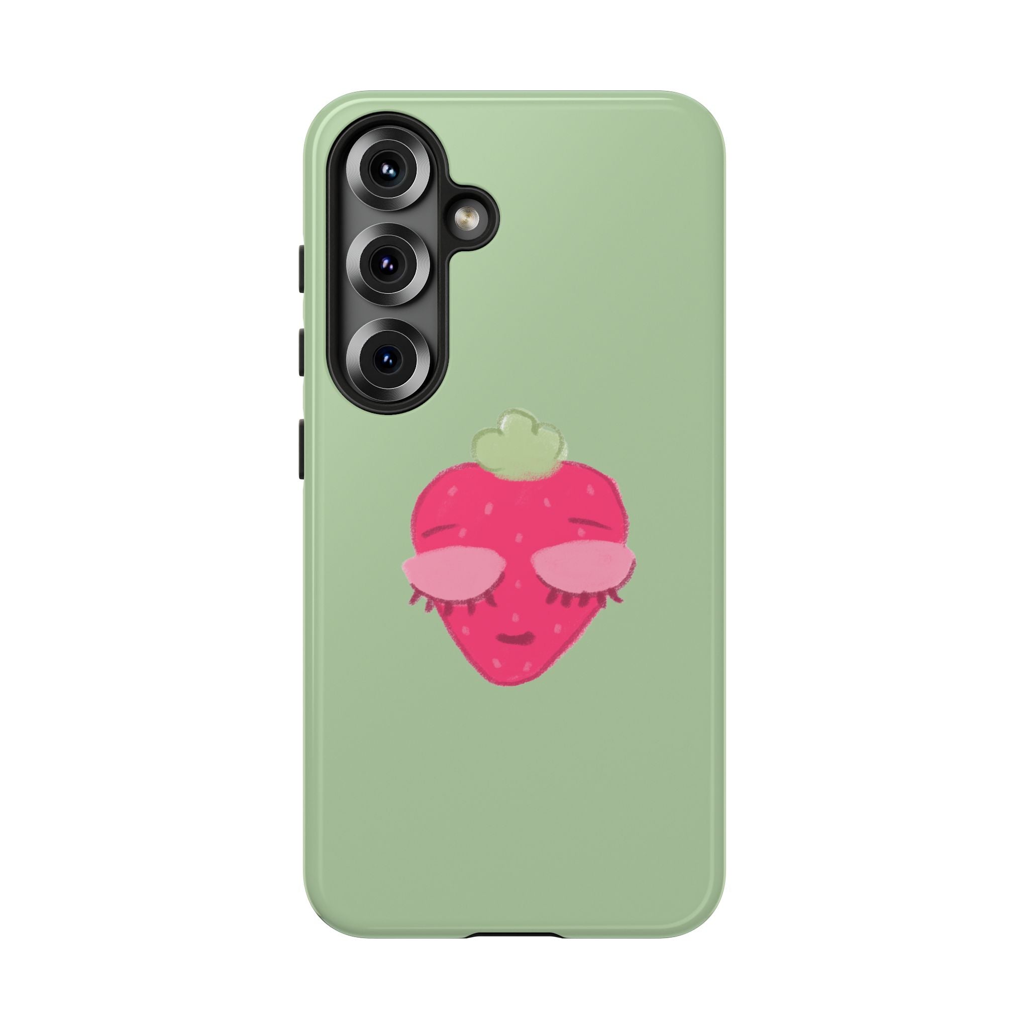 Strawberry Lashes Phone Case