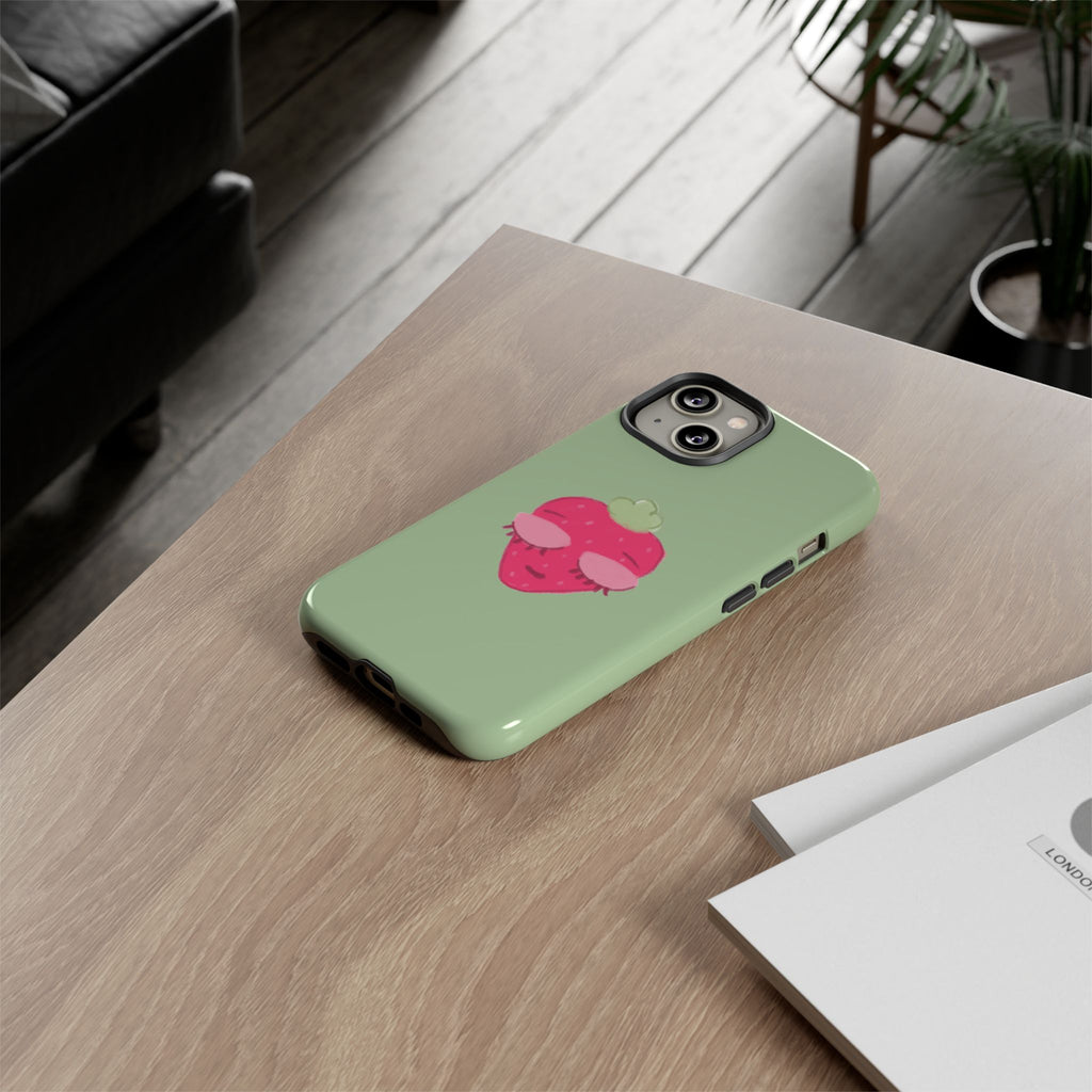 Strawberry Lashes Phone Case