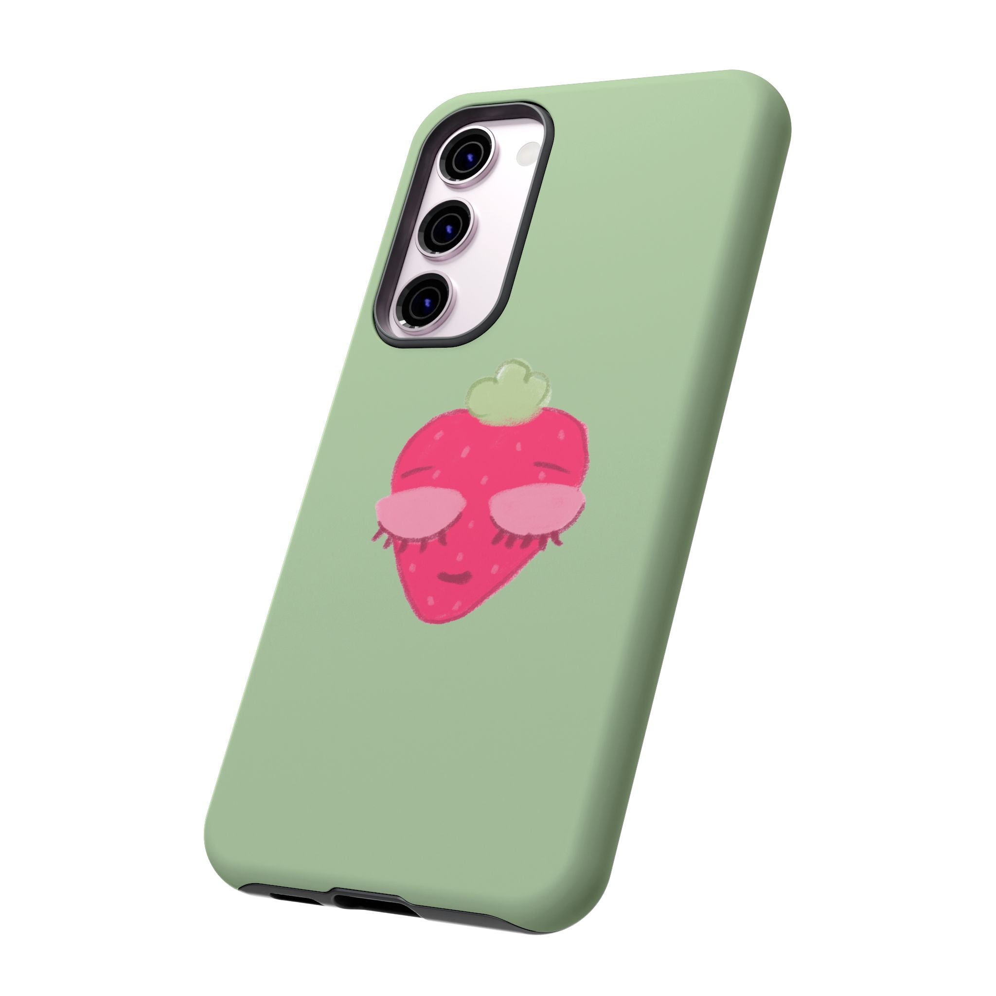 Strawberry Lashes Phone Case