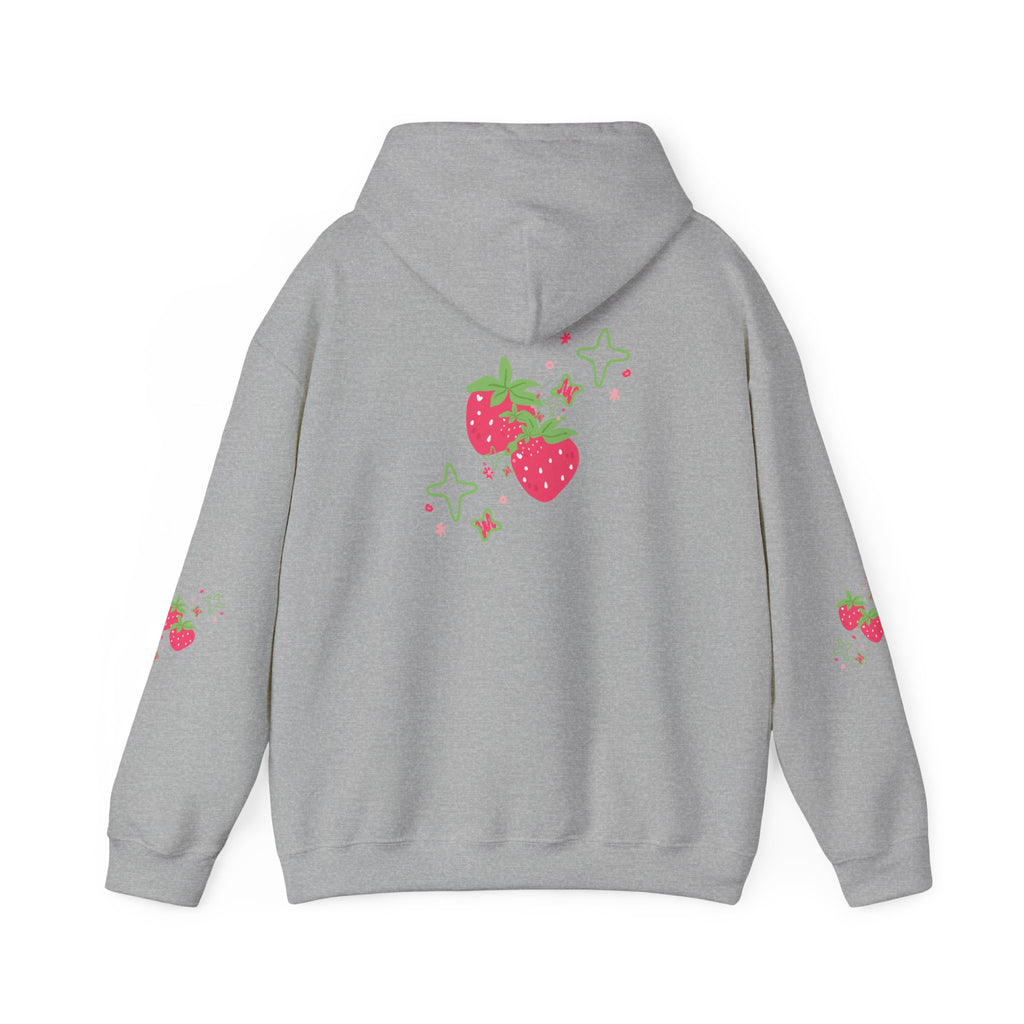 Strawberry Summer Hooded Sweatshirt