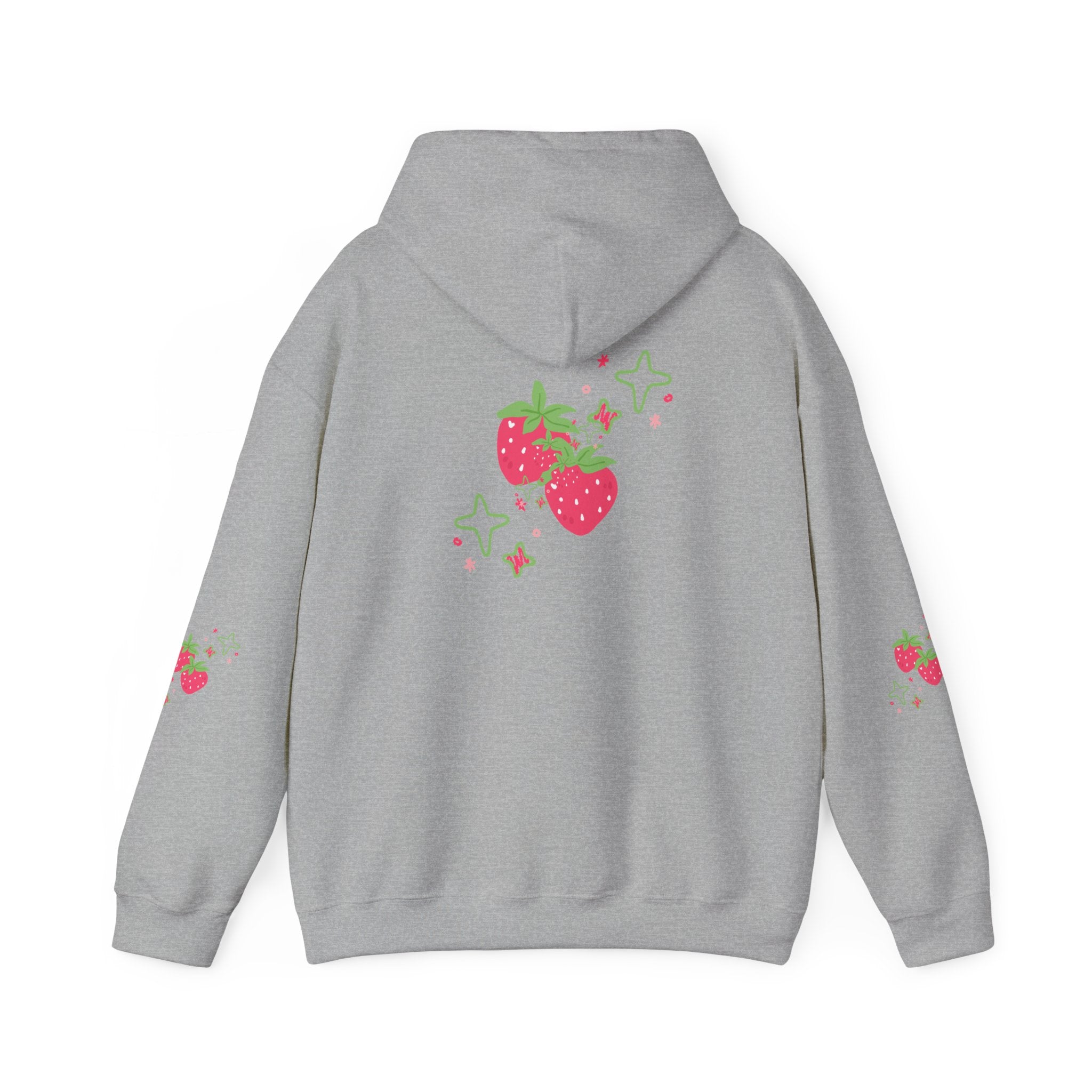 Strawberry Summer Hooded Sweatshirt