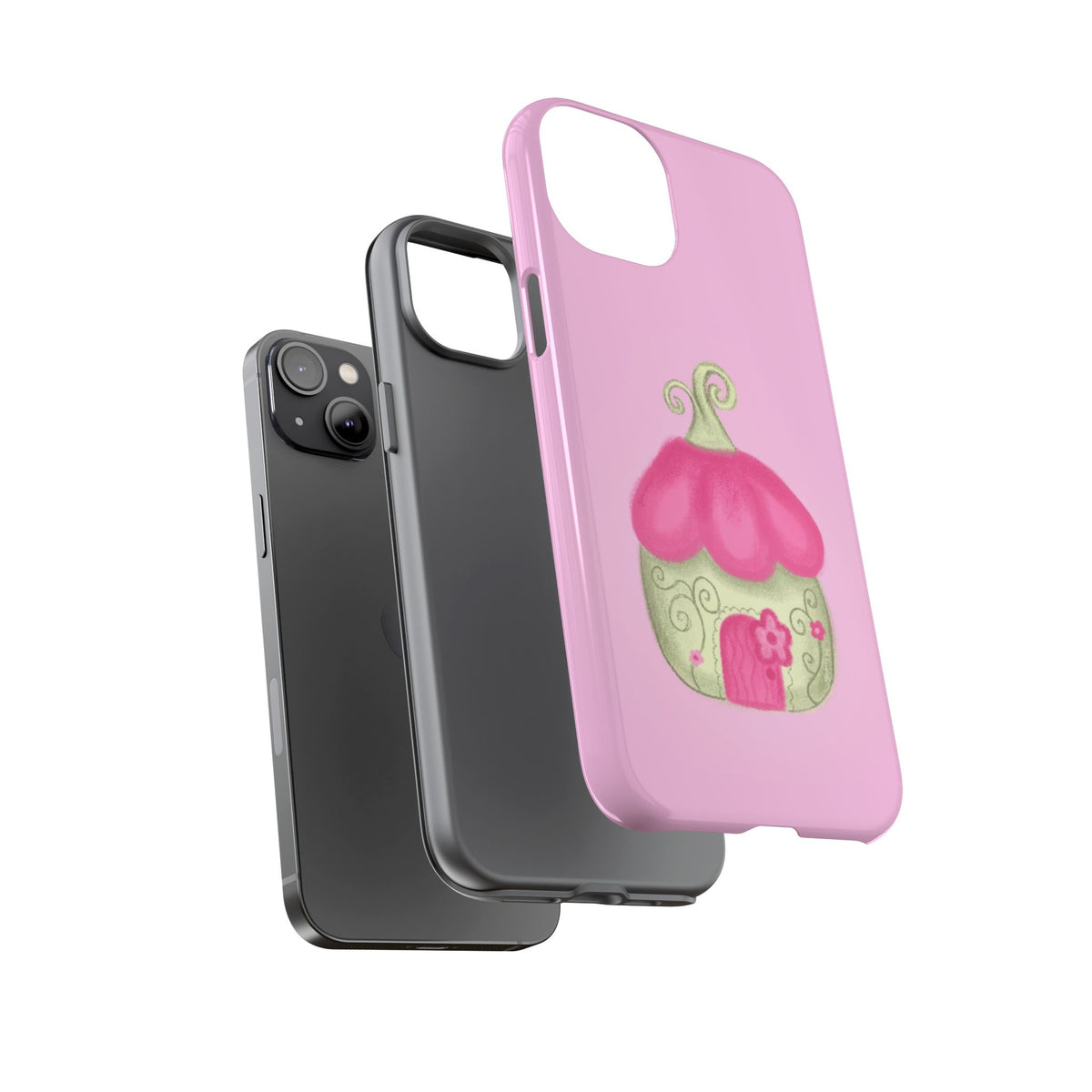 Pink Fairy House Phone Case