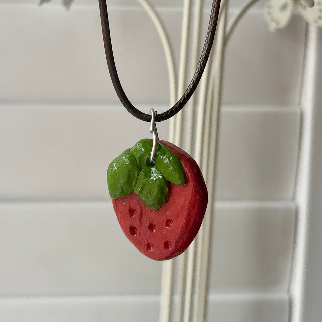 Strawberry necklace