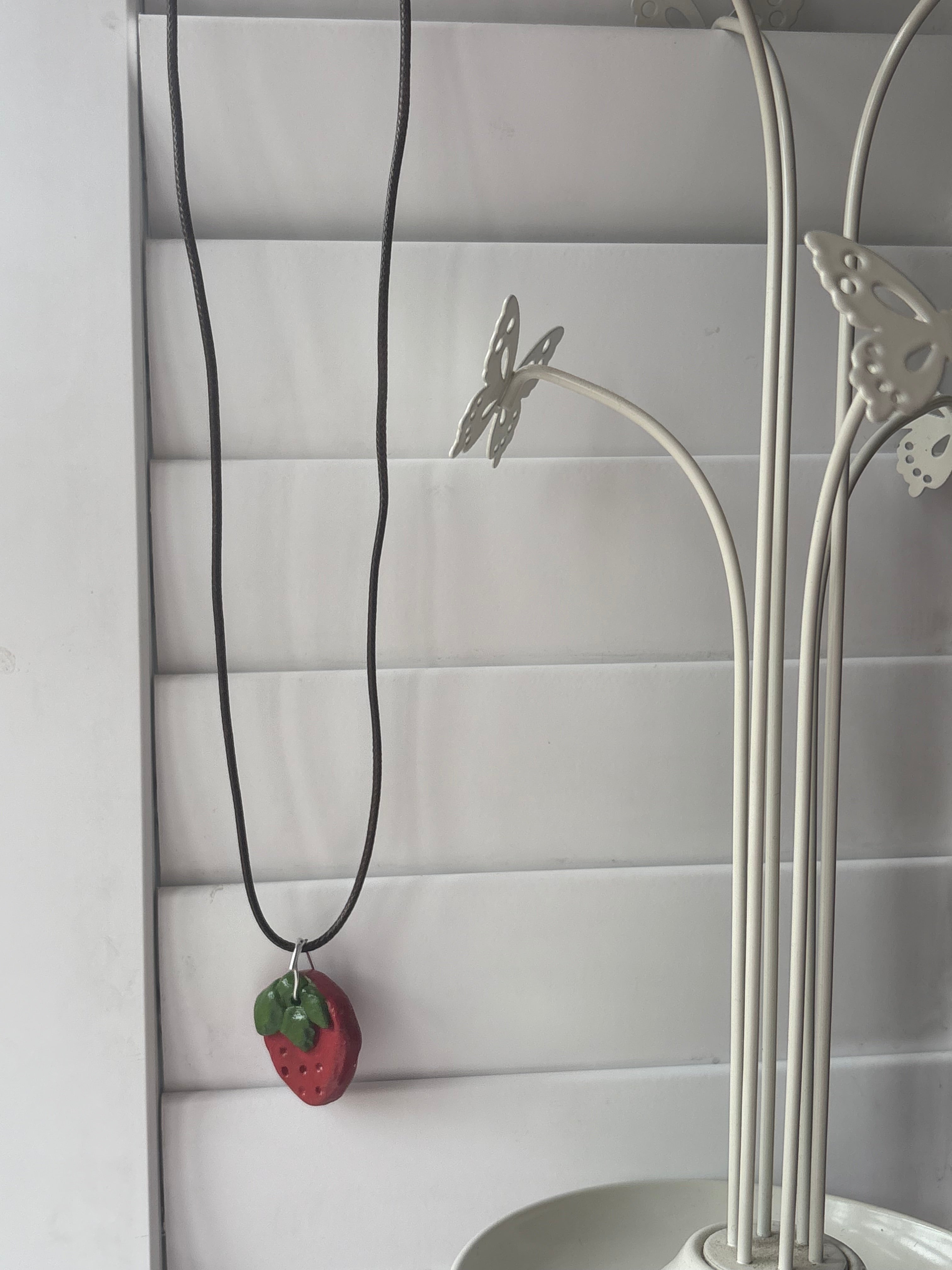 Strawberry necklace