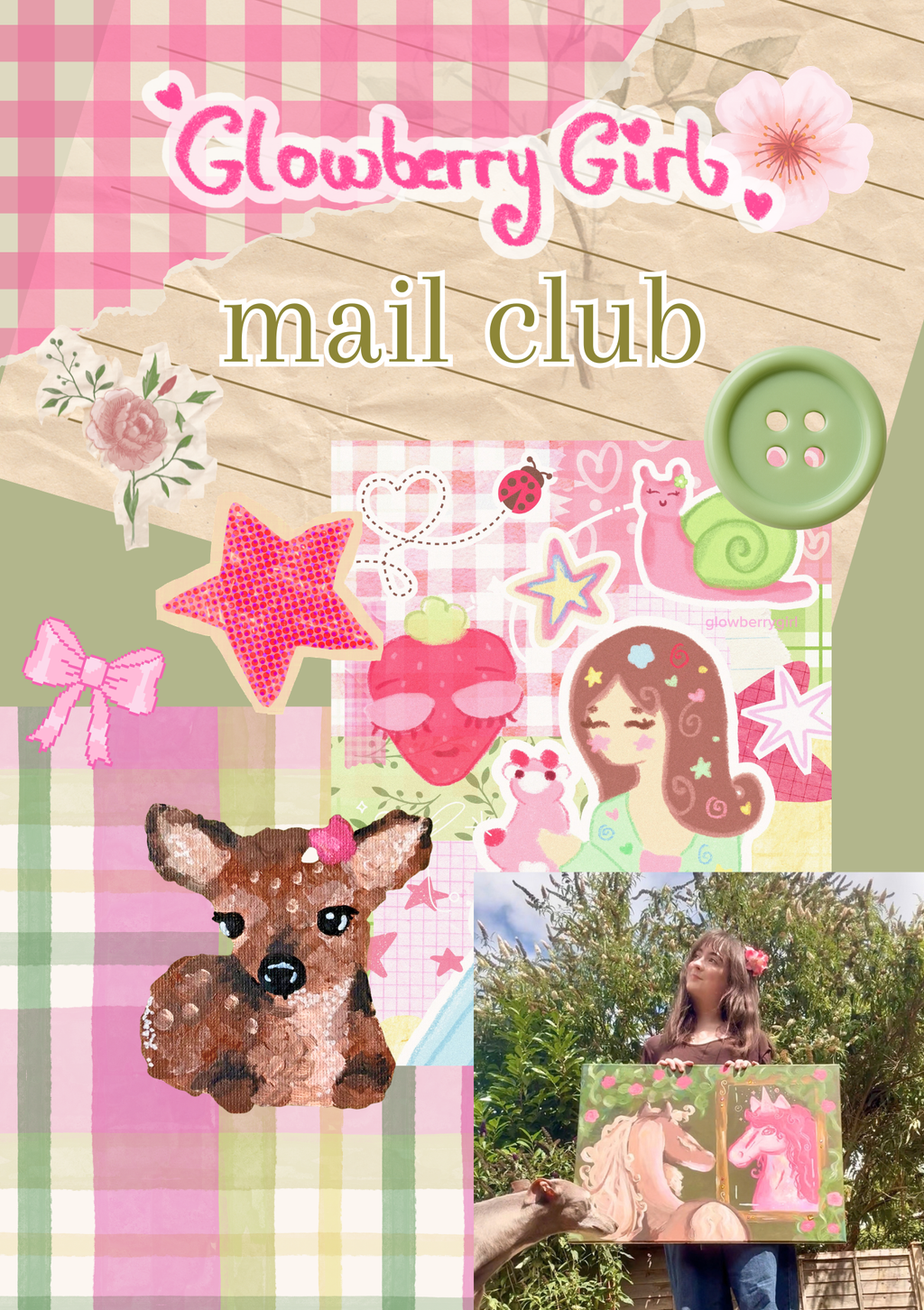 Glowberry Girl Mail Club