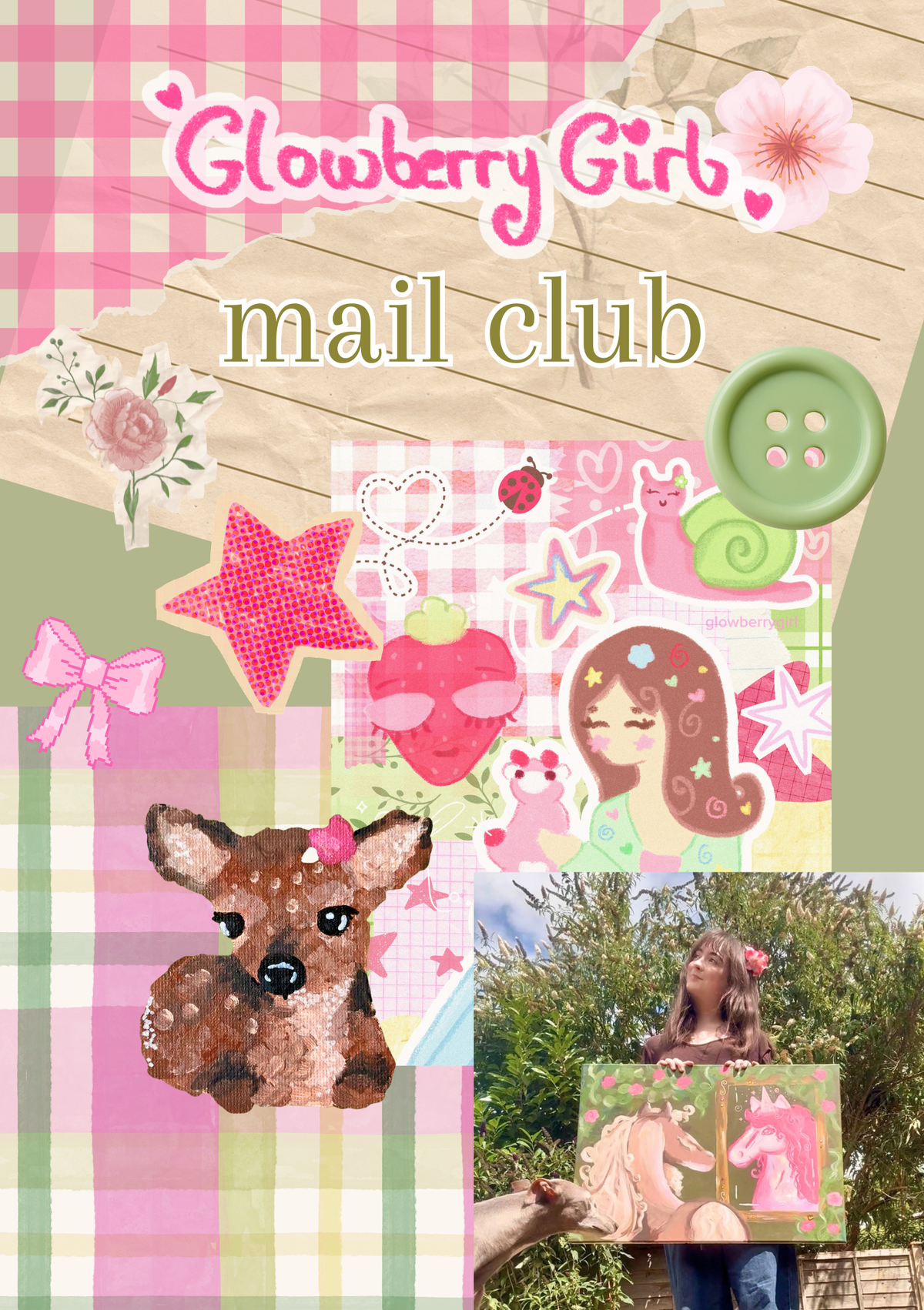 Glowberry Girl Mail Club