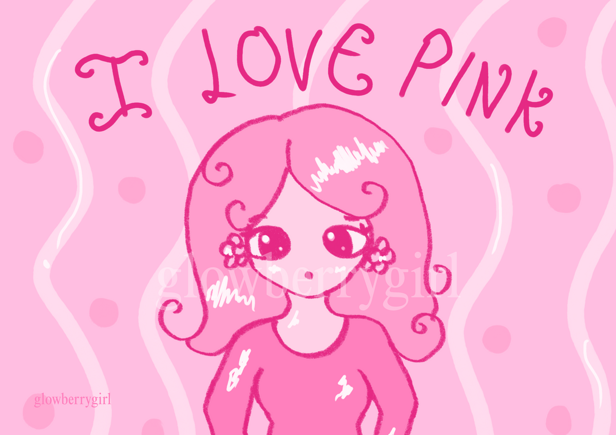 I love pink print