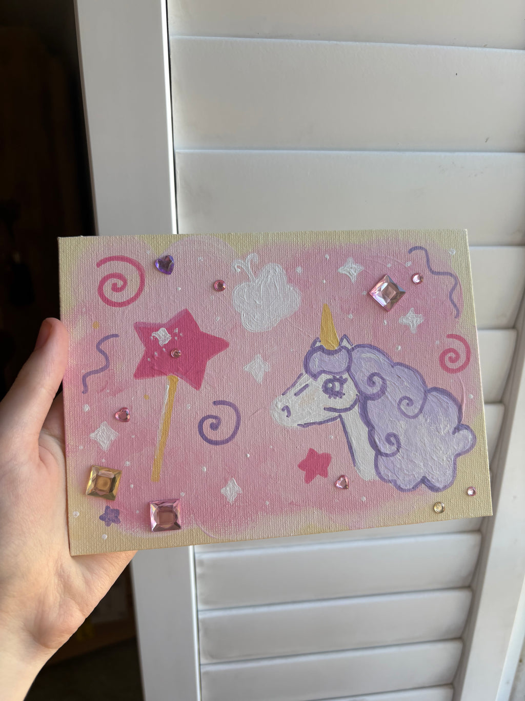 Unicorn Pastel Commission