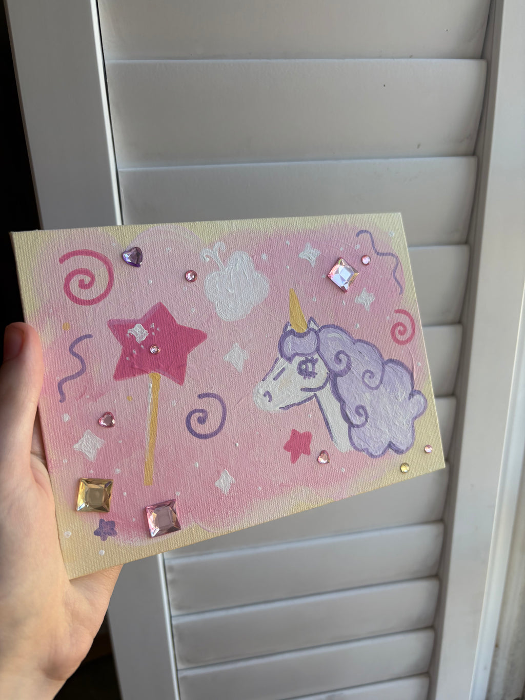Unicorn Pastel Commission