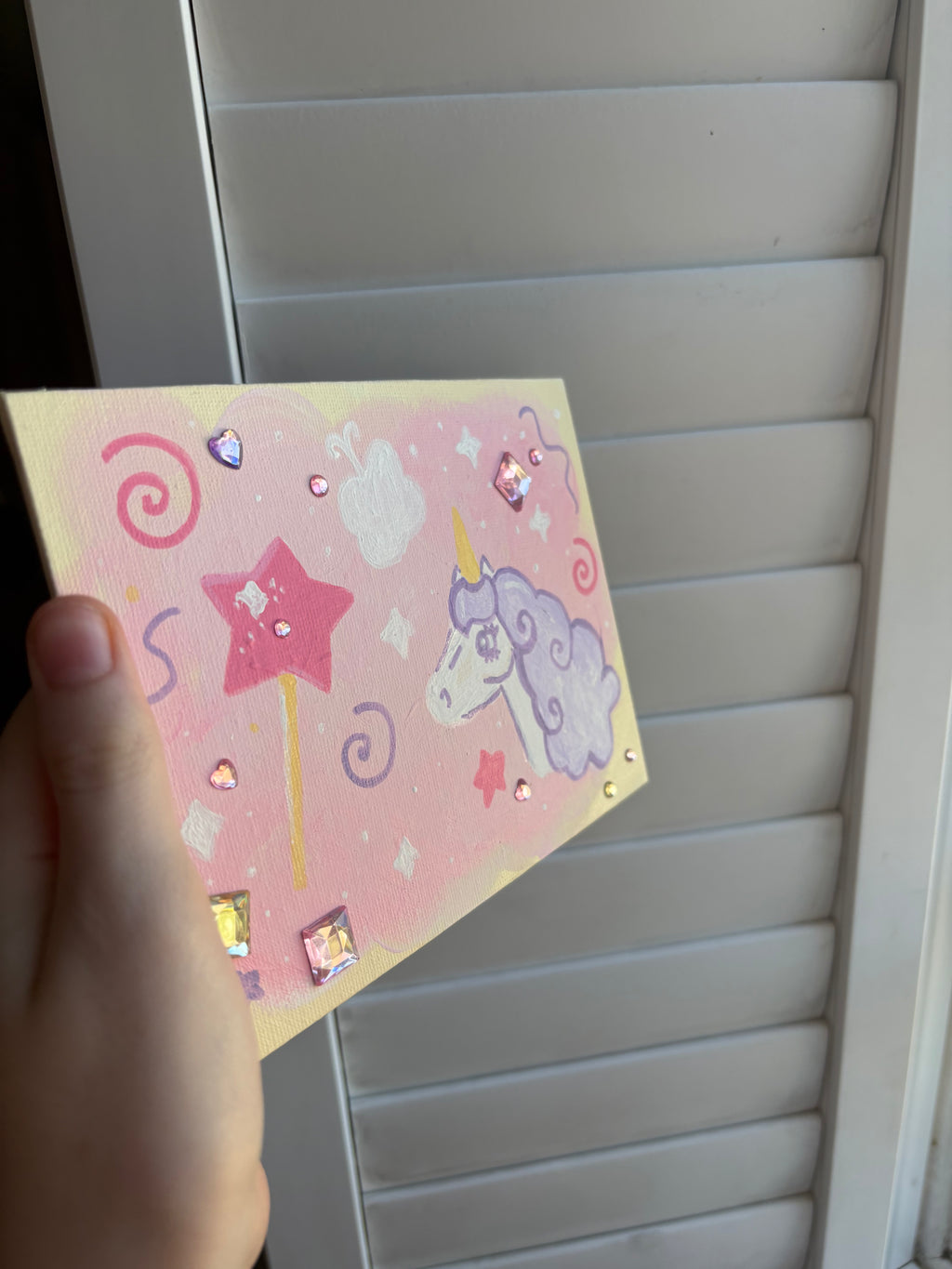 Unicorn Pastel Commission