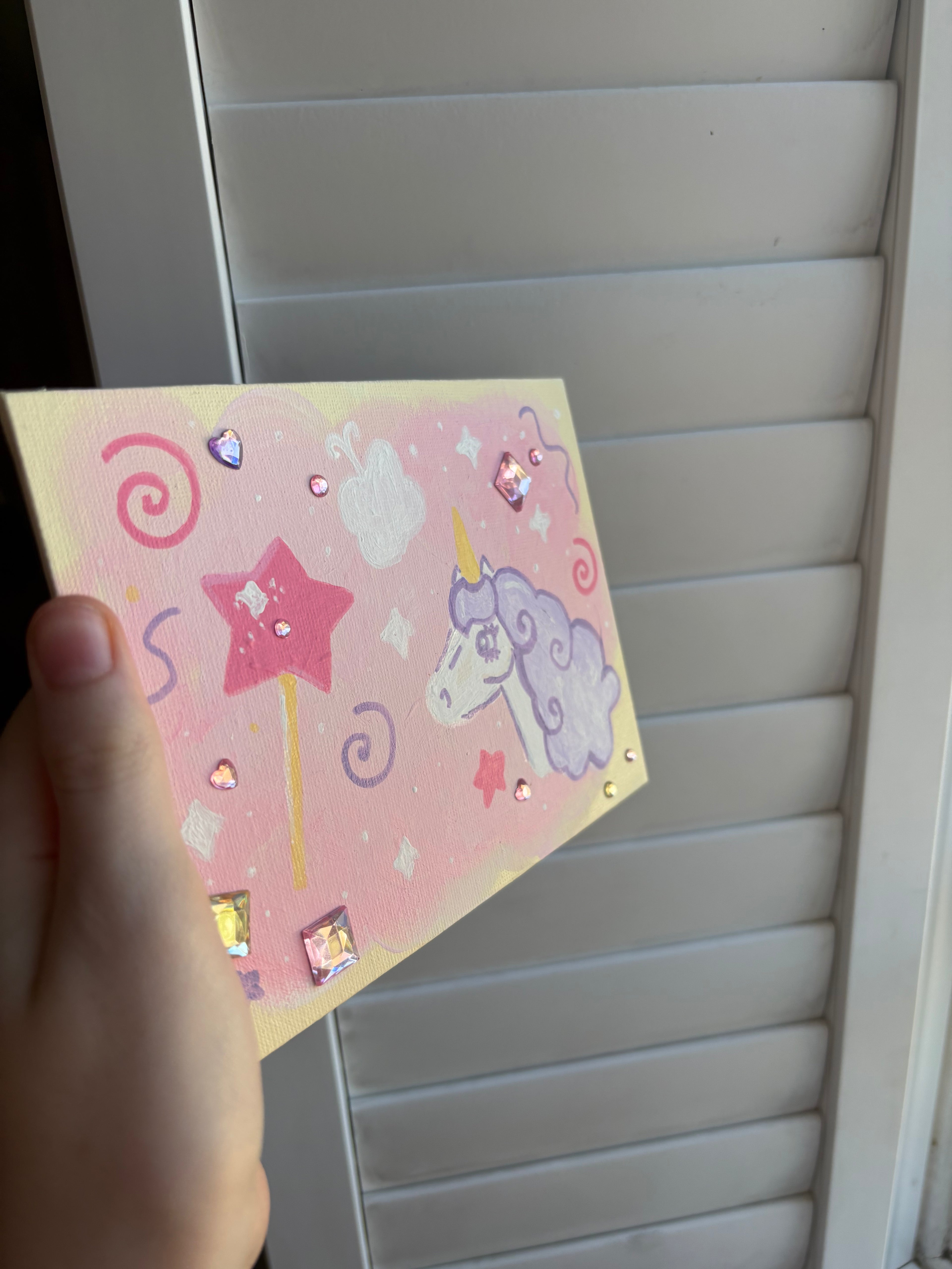 Unicorn Pastel Commission