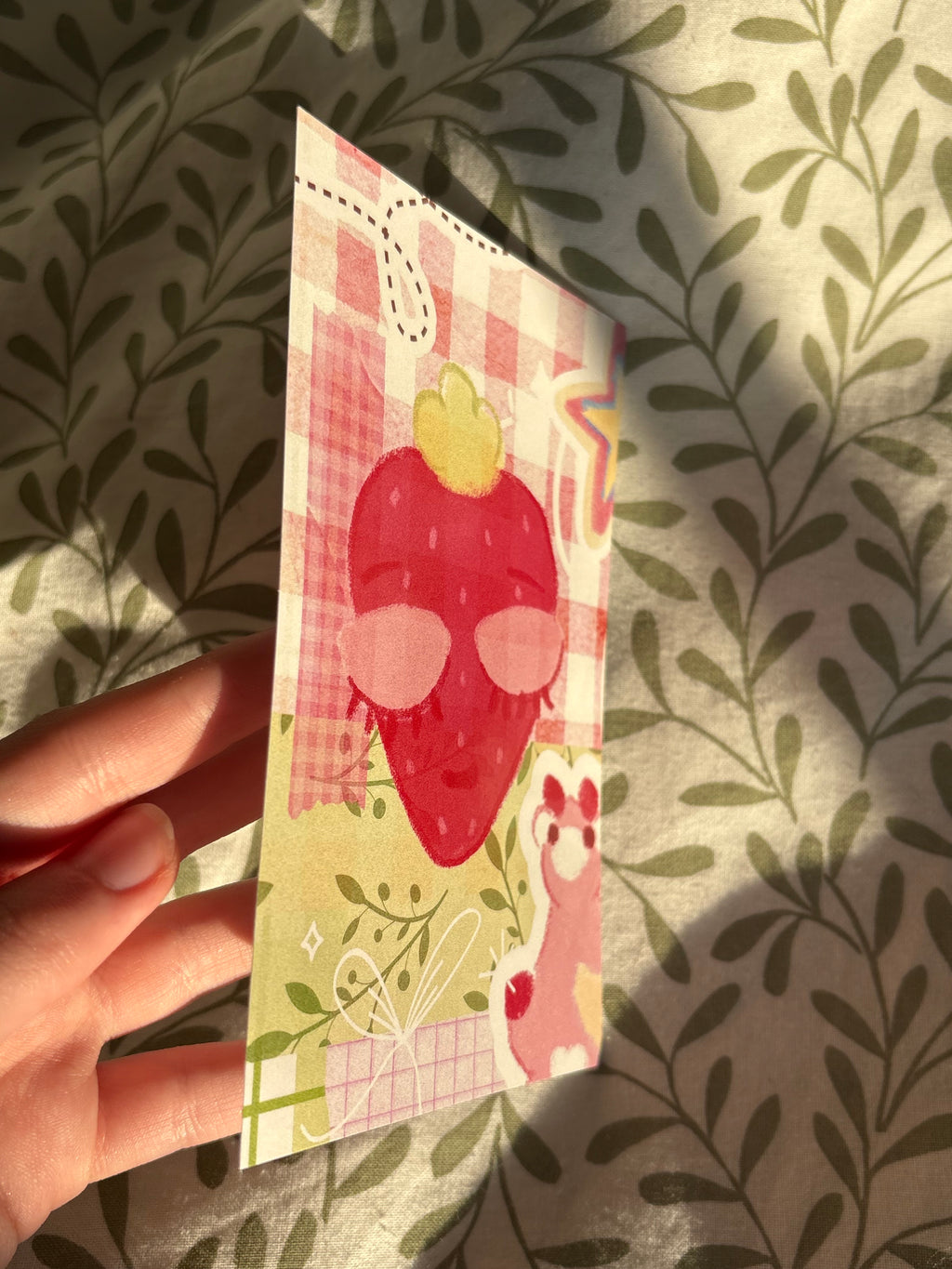 Strawberry Lashes print
