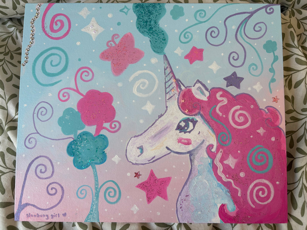 Glitter Unicorn - COMMISSION