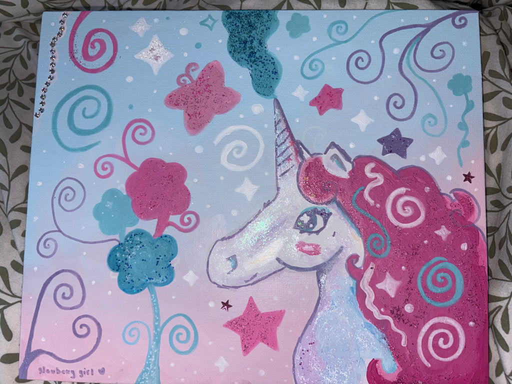 Glitter Unicorn - COMMISSION