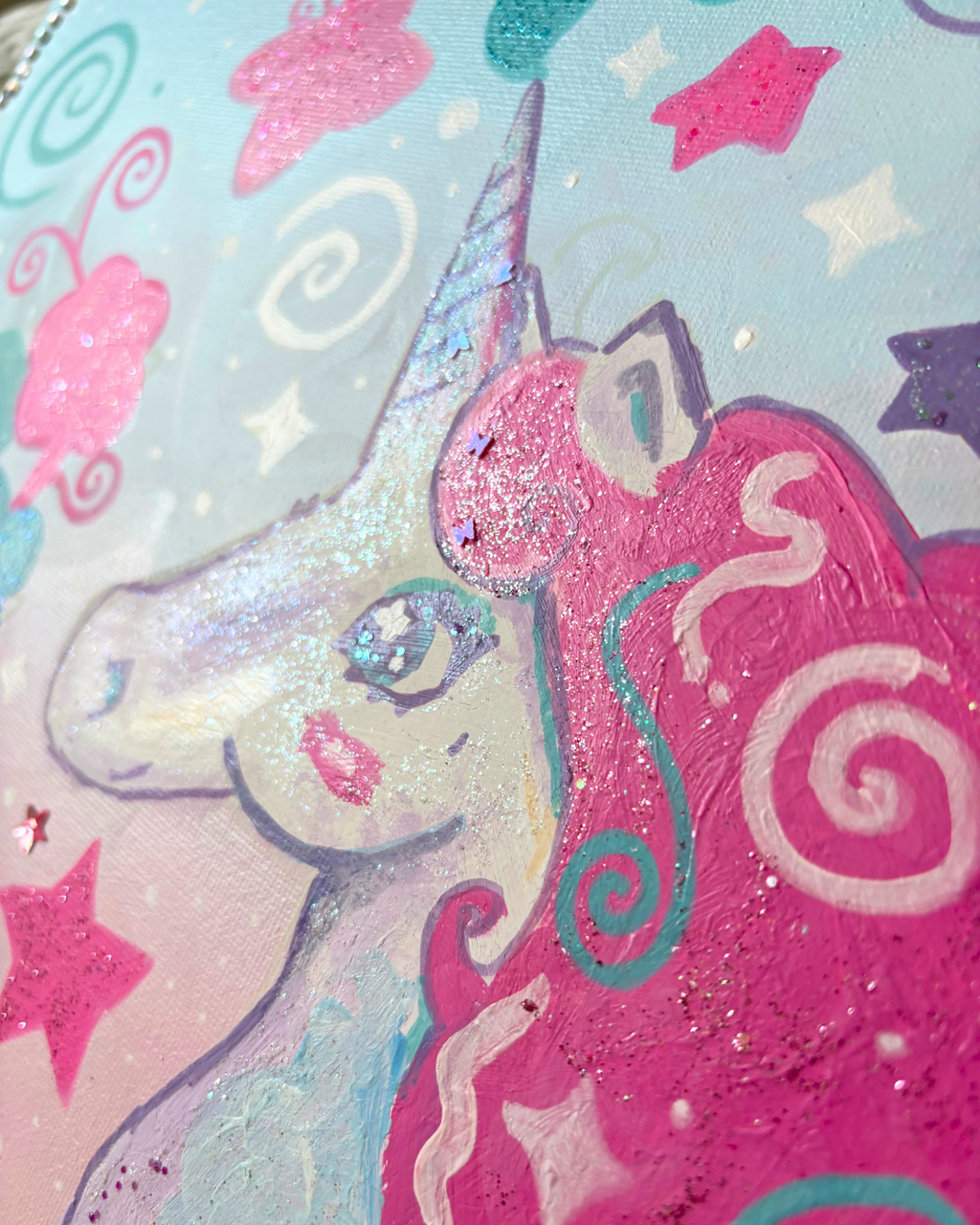 Glitter Unicorn - COMMISSION